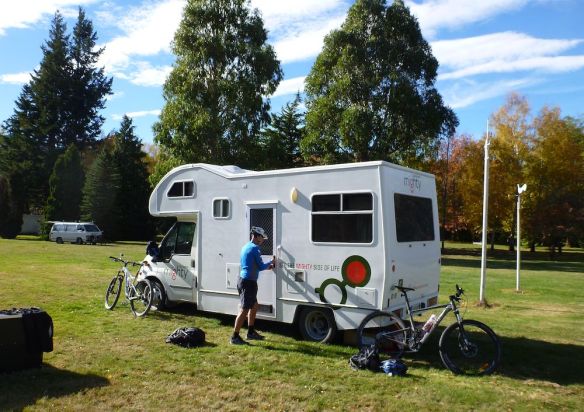 "The Mighty Van" - cosy with bikes but very practical