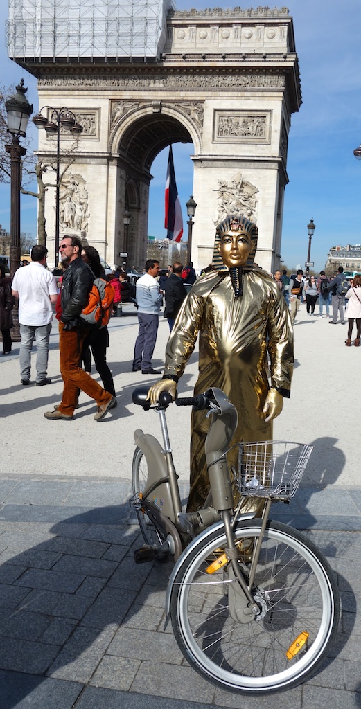 You can see his pyramid at the Louvre!