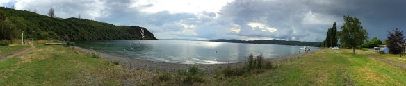 Panaroma view of Kinloch Bay