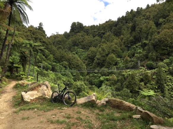 I've used a Front Wheel cam for this final bridge crossing ....